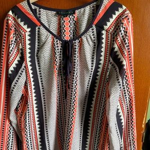 Sanctuary. Printed women’s blouse size L